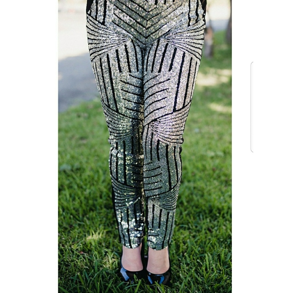 Sequin Pants
