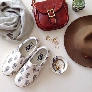 vans® & madewell paisley slip-ons