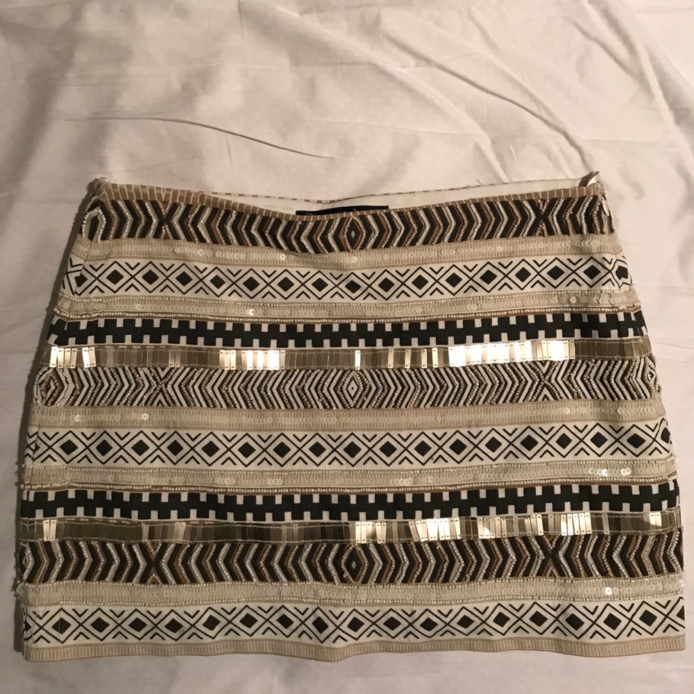 Zara beaded skirt