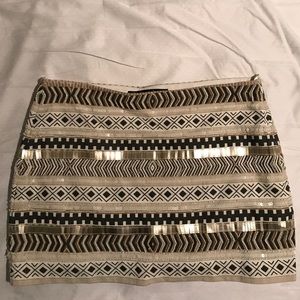 Zara beaded skirt