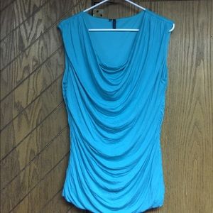 Cowl neck tank