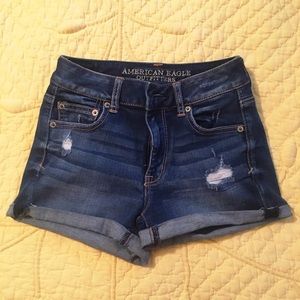 High Waisted Jean Shorts