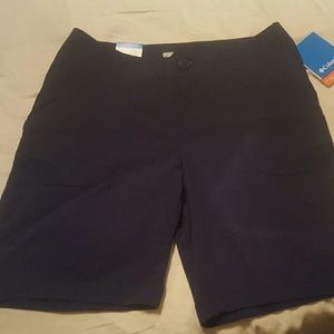 Women's Columbia shorts - naby blue