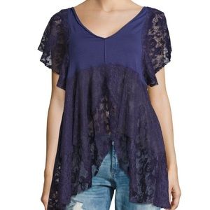 FP Lace Trim Fairy Top Boho