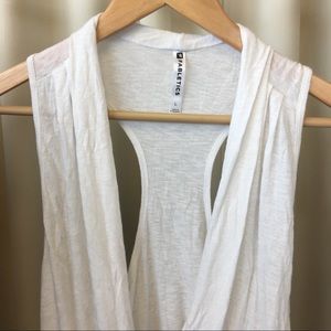 Fabletics Tops - Fabletics Aruba Wrap Surplice Top in White Fabletics Tops - Fabletics Aruba Wrap Surplice Top in White