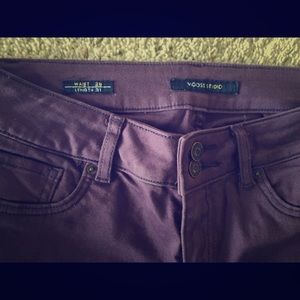 Purple Skinny Vigoss Jeans