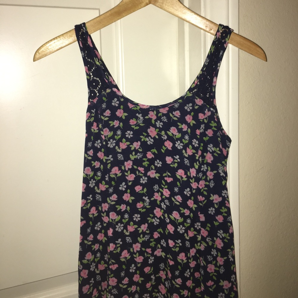 Blue Floral Dress