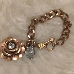 ❤️FINAL PRICE❤️BETSEY JOHNSON ROSE GOLD BRACELET