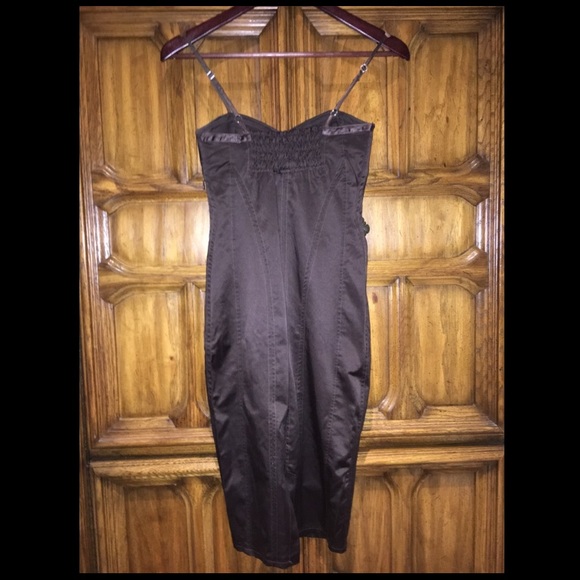 Midi dress, satinish finish - Picture 2 of 2