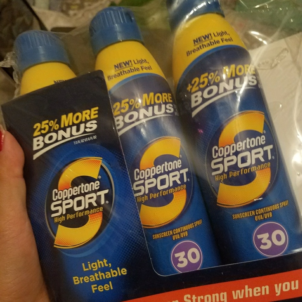 Coppertone sunscreen