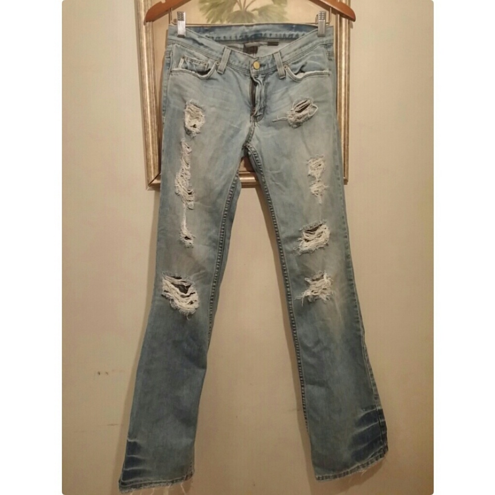 Armani Exchange destroy jean