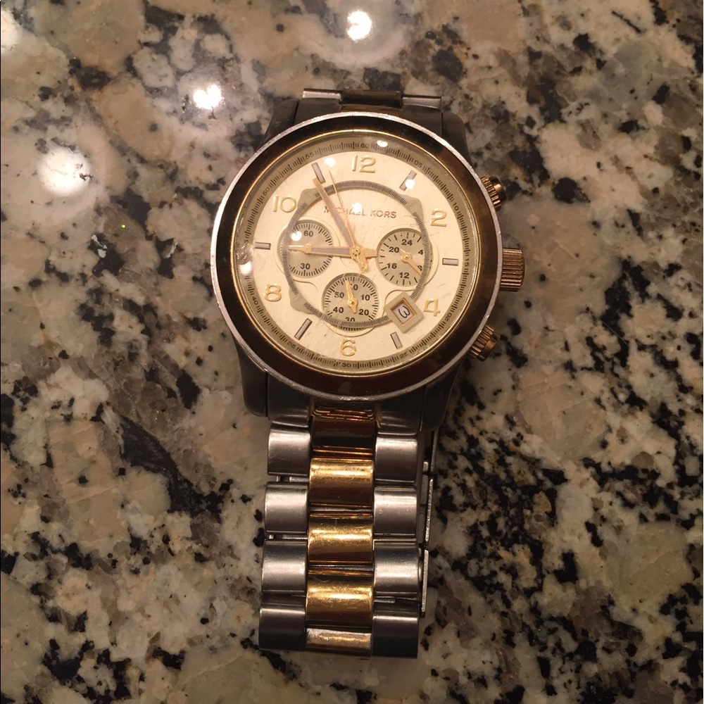 Oversized Michael kors watch women