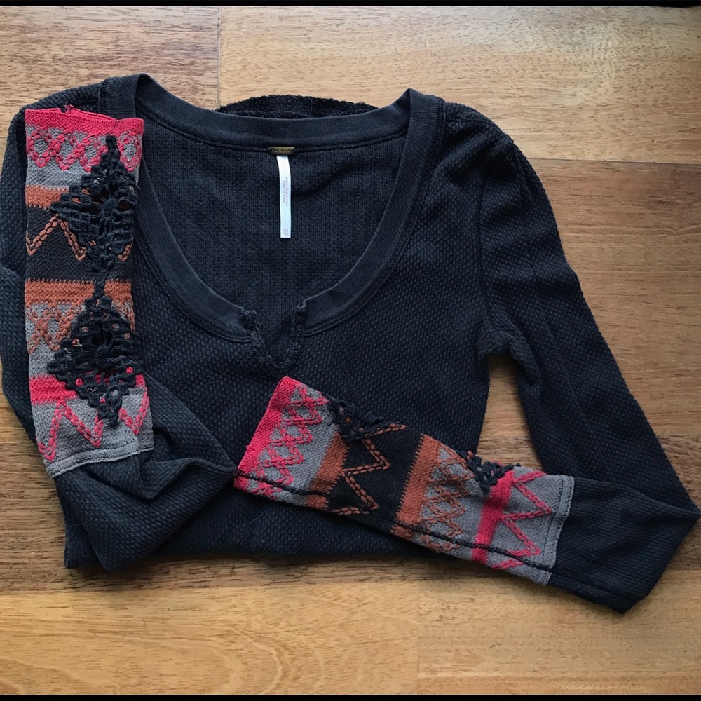 Free People kombucha cuff thermal