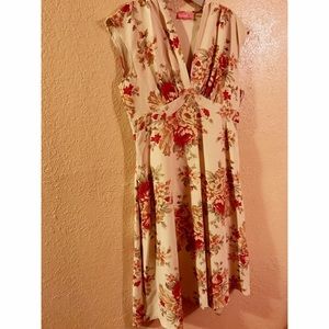 ❌SOLD❌Floral cocktail dress