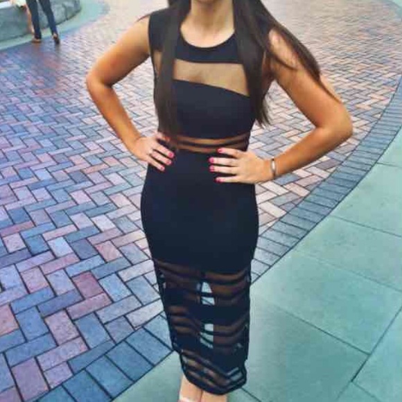 Sabo skirt black mesh maxi dress ✨🖤 - Picture 4 of 4