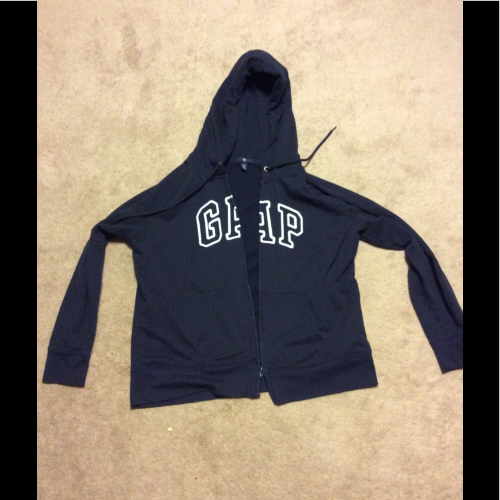 Navy blue gap hoodie
