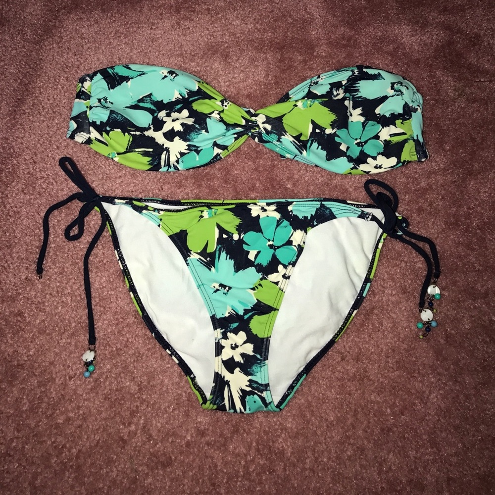 Floral bathing suit!