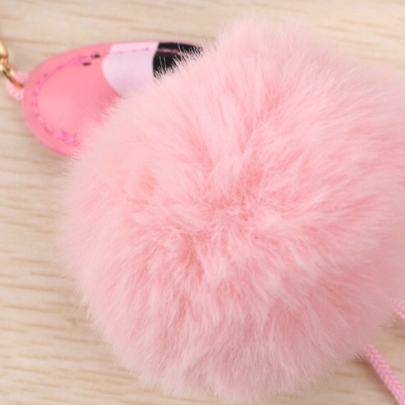 Hump Day Sale!! Adorable Flamingo KeyChain Charm - Picture 2 of 4