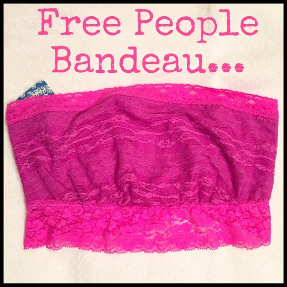 Free People Intimates & Sleepwear Free People Lace Bandeau Top In