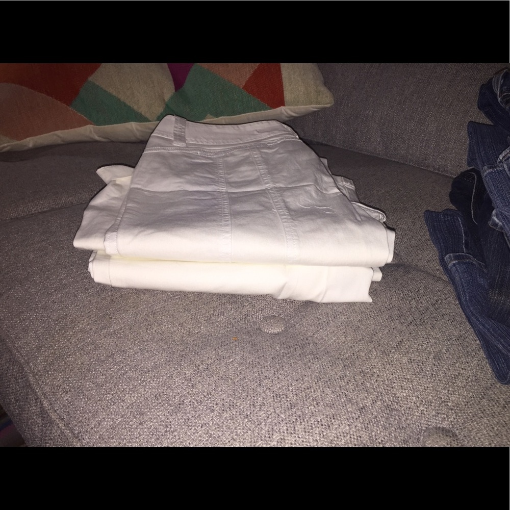 Express white pants lot / bundle NWT size 1/2