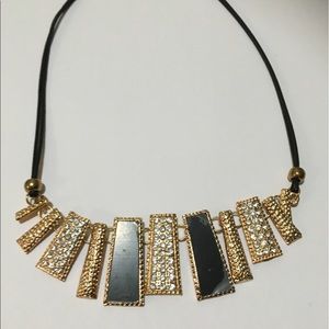 Black and gold necklace
