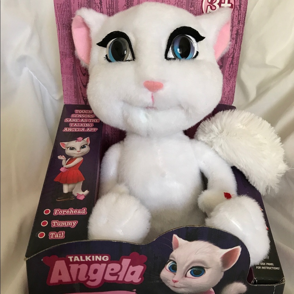 Talking Angela Talk back 12" Plush doll