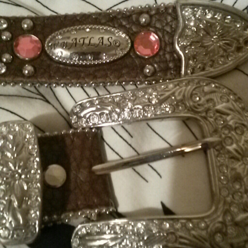 Pink Rinestone belt