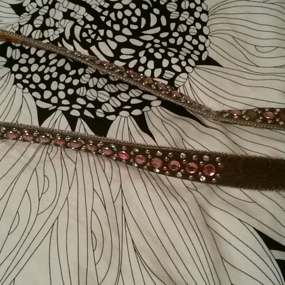 Pink Rinestone belt - Picture 2 of 4