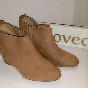 EUC Womens wedge booties forever21 size 7.5
