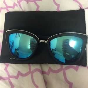 QUAY Blue Sunglasses