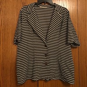 Maurice button blazer