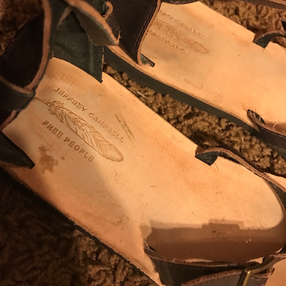 Jeffrey Campbell x Free People gladiator sandals