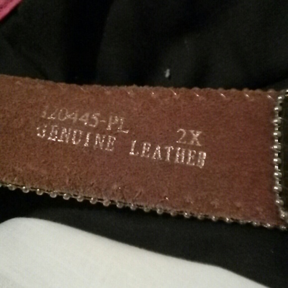 White Rinestone Belt - Picture 3 of 4