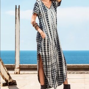 💙Tie dye T-shirt Dress