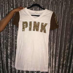 White Tee • VS • Pink