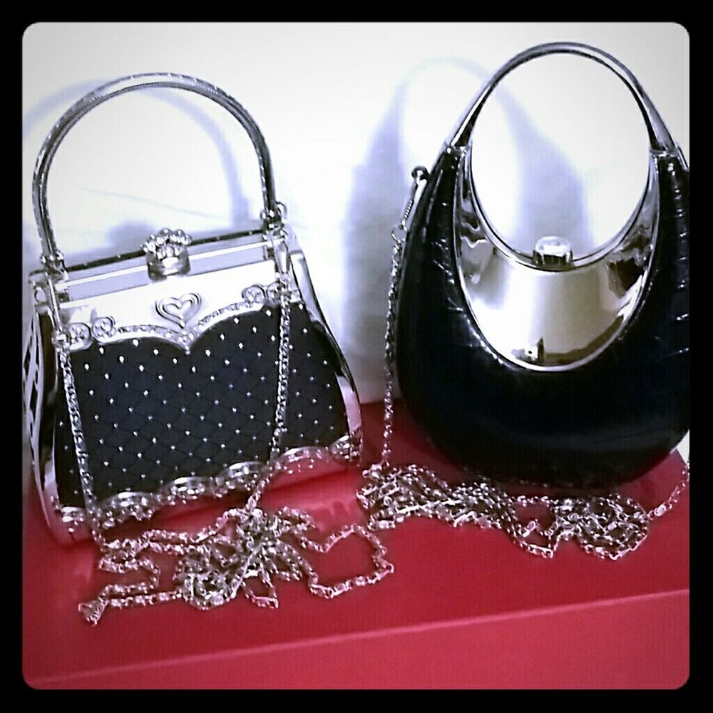 Cocktail Evening Bags Crossbody Interchangeable