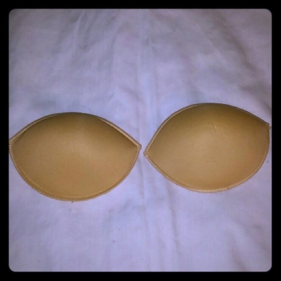 NUDE WATER PUSHUP INSERTS A/ B CUPS - Picture 1 of 3