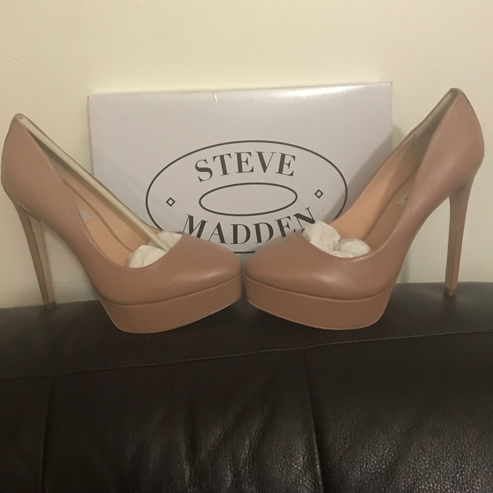 Steve Madden Serrpent Pump Blush Lea