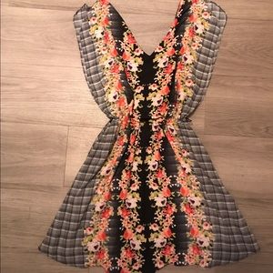 Black Floral Candies Dress 🌺