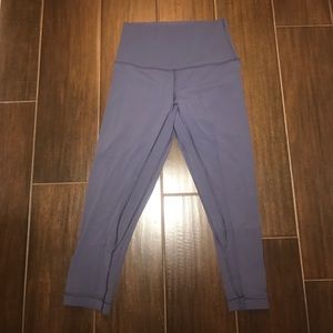 Lululemon align greyvy crops 🍋