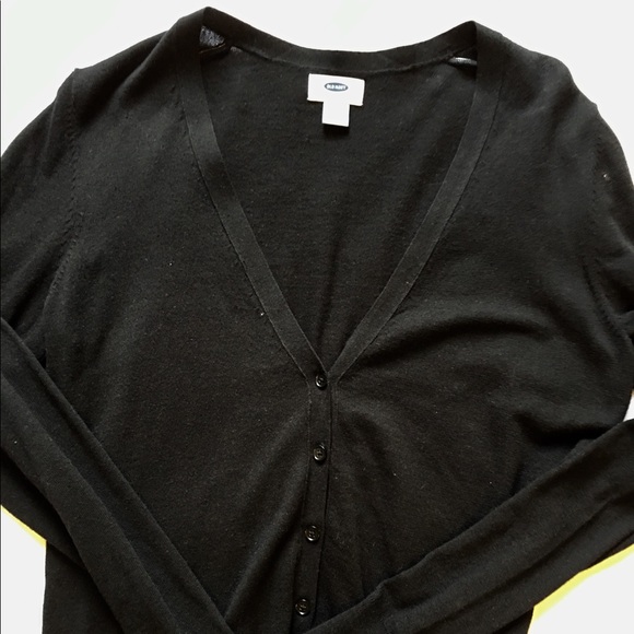 75 off Old Navy Sweaters Old Navy black cardigan button down medium