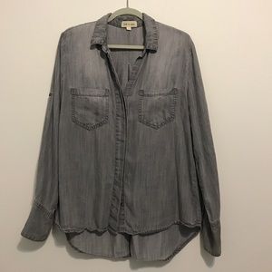 Long Sleeve/Short Sleeve Gray Tunic