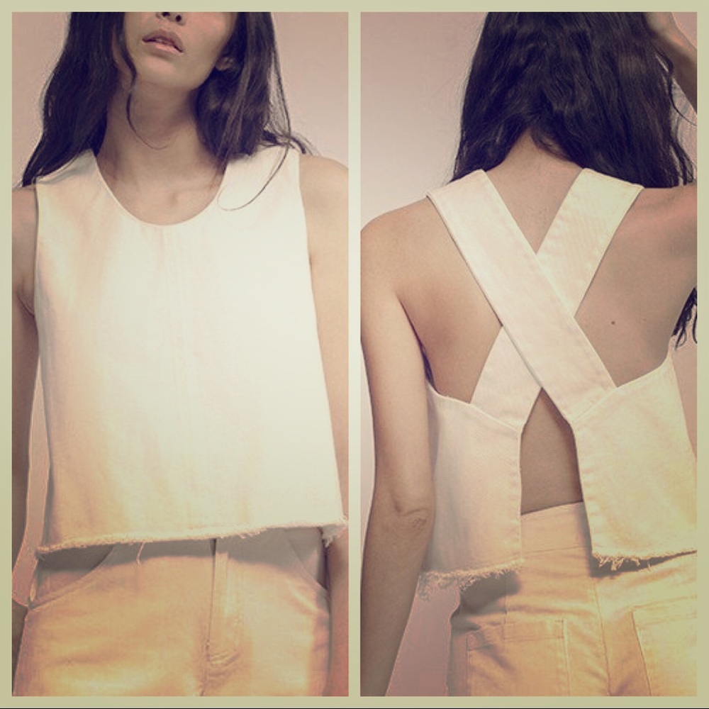 White Cross Top Zii Ropa (Mexico City)