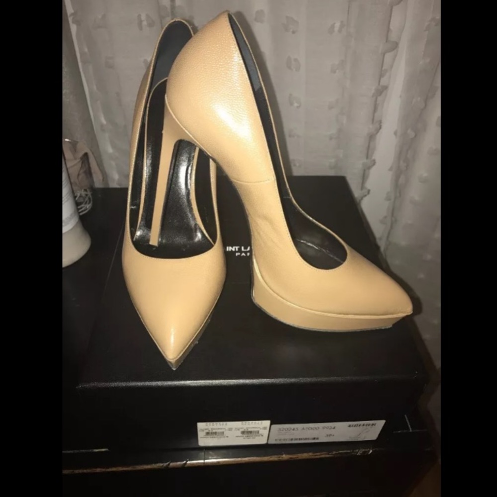 YSL Darker Nude Heels