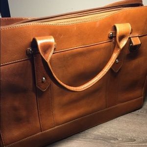 Full Grain Leather 🐮computer bag- Franklin Covey