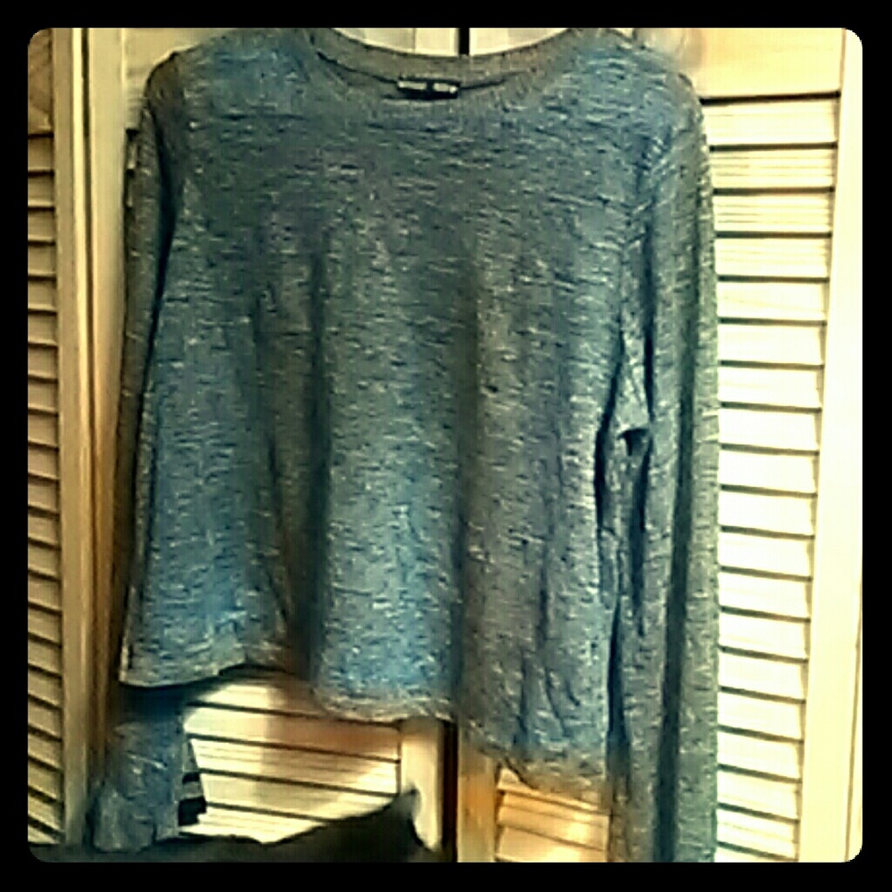 Zara crop sports long sleeve