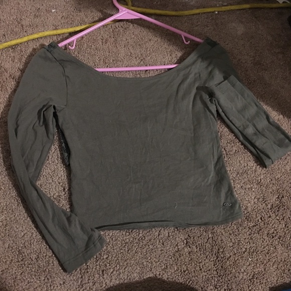American eagle crop top long sleeves - Picture 2 of 3