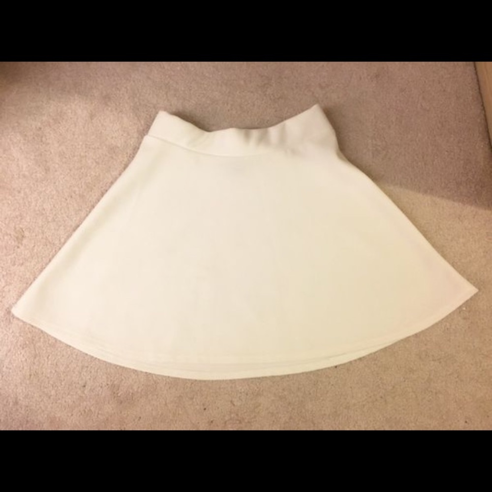 Pure white AA skirt