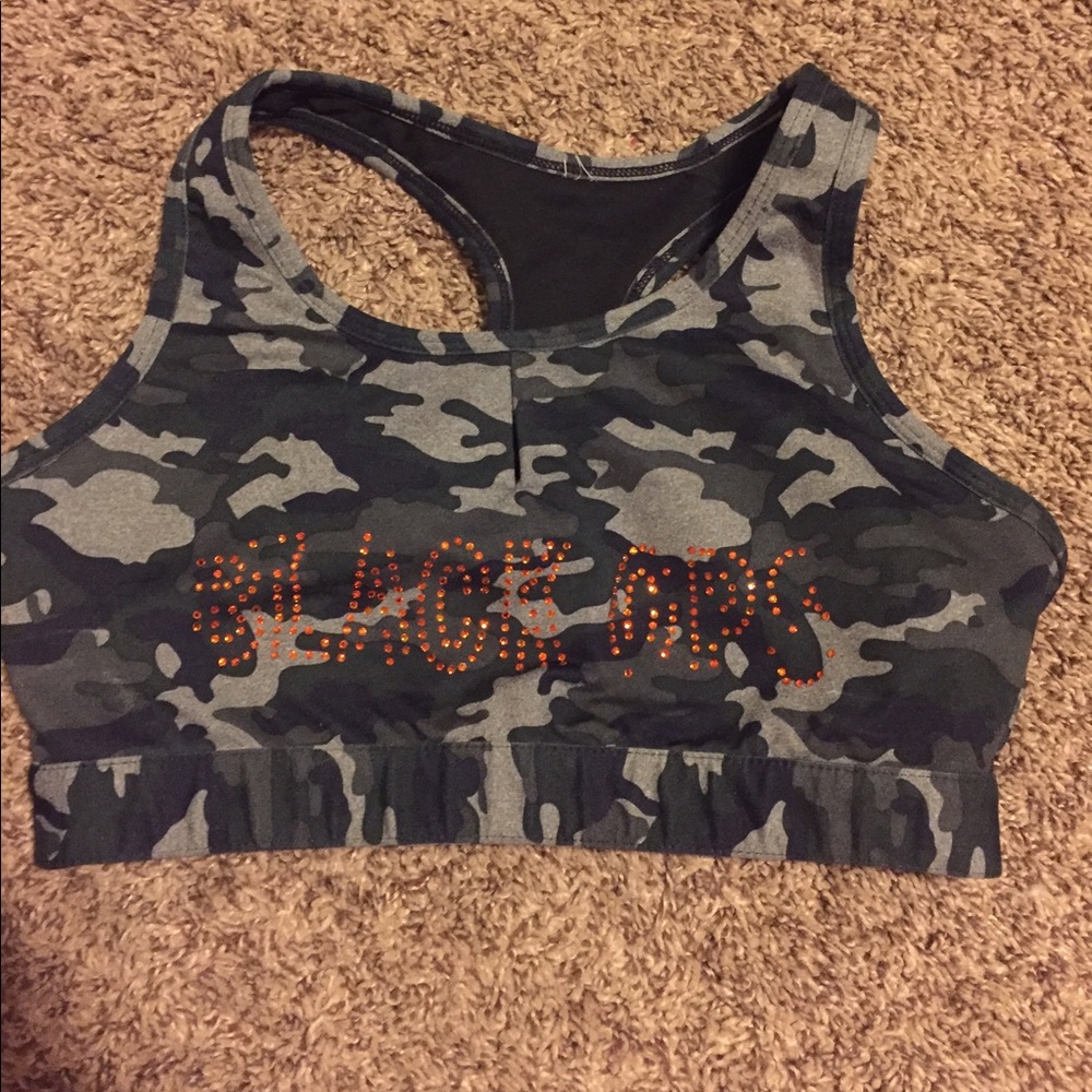 California Allstars Black Ops Sports bra