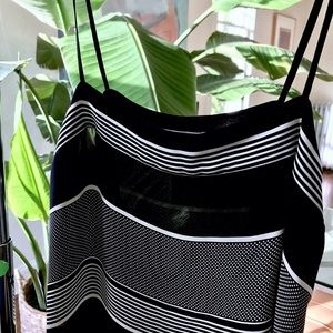 ✨HP!✨ NWOT Vince Striped Silk Top